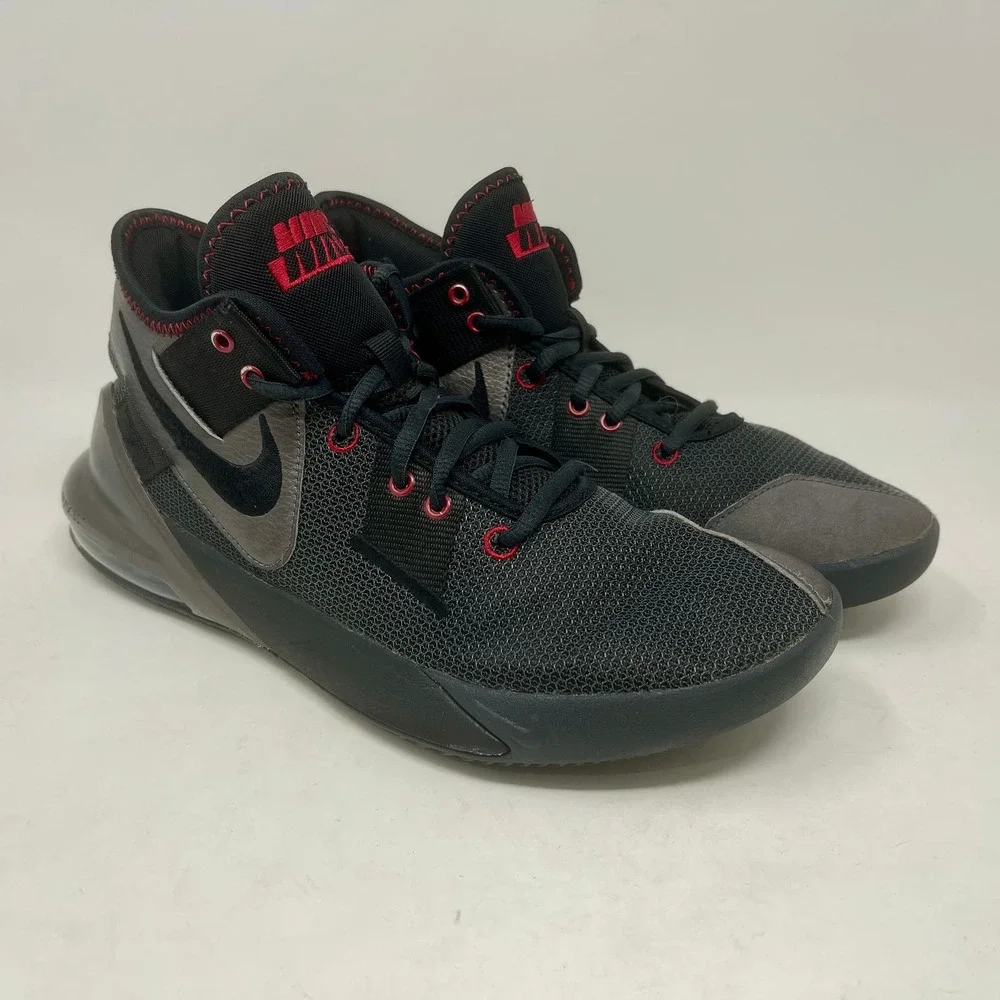 Nike Air Max Impact 2 Mid Sneakers Men's 8 =Wmns 9 1/2 Black 1.1.4.4:J.5.2
